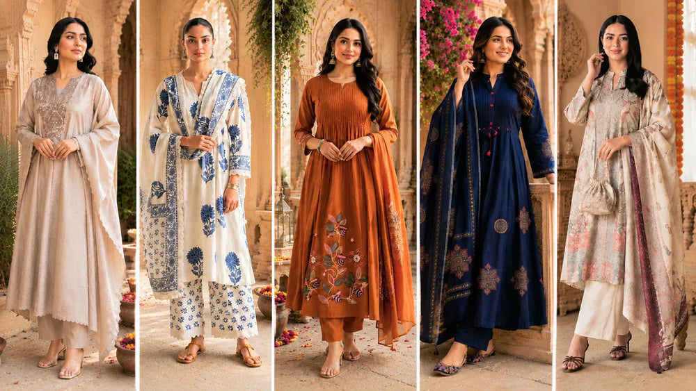 A-Line Kurti Designs for Women
