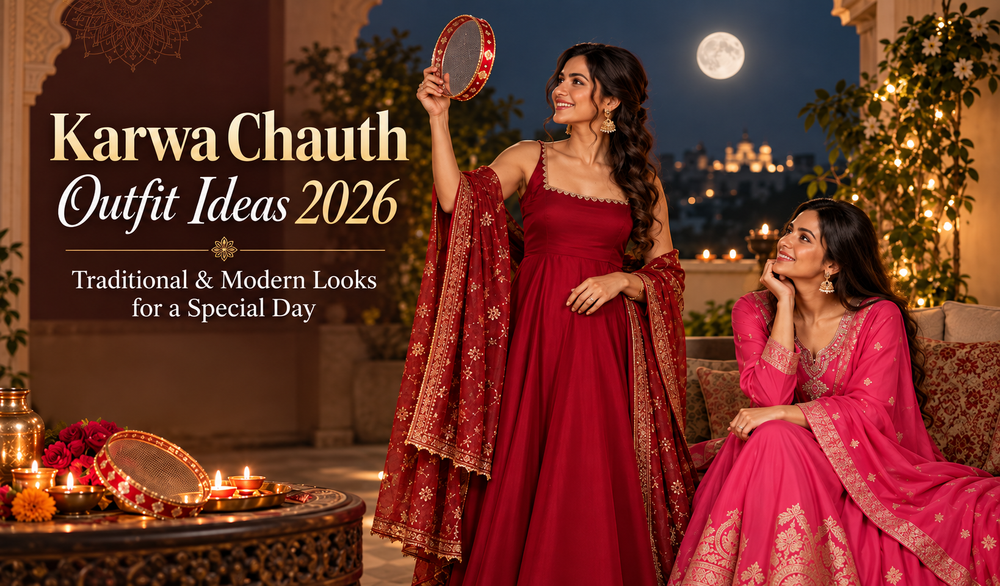 Karwa Chauth Outfit Ideas for Women