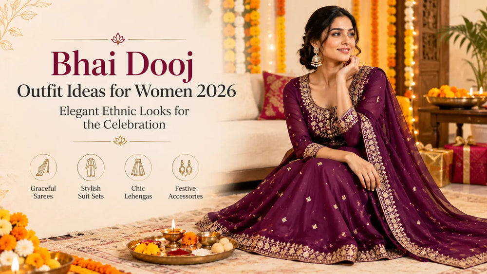 Bhai Dooj Outfit Ideas for Women 2026