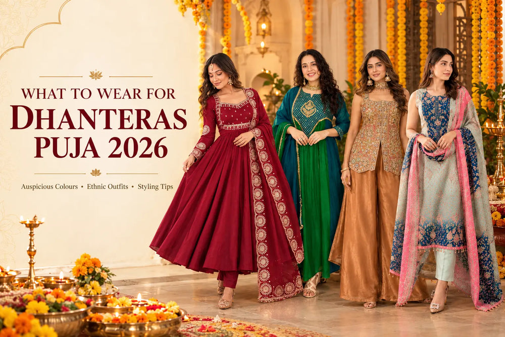 Dhanteras Puja 2026 Outfit