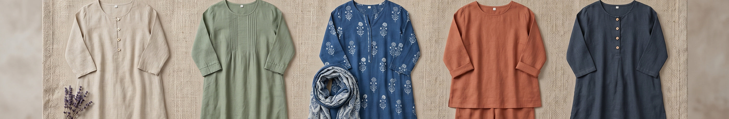linen kurta set