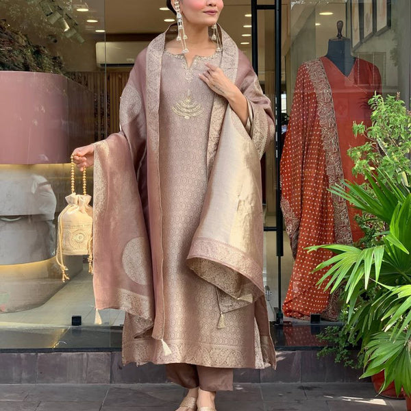 Silk suit