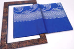 Stunning Blue Jacquard Saree