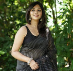 Classic Black Jacquard Saree