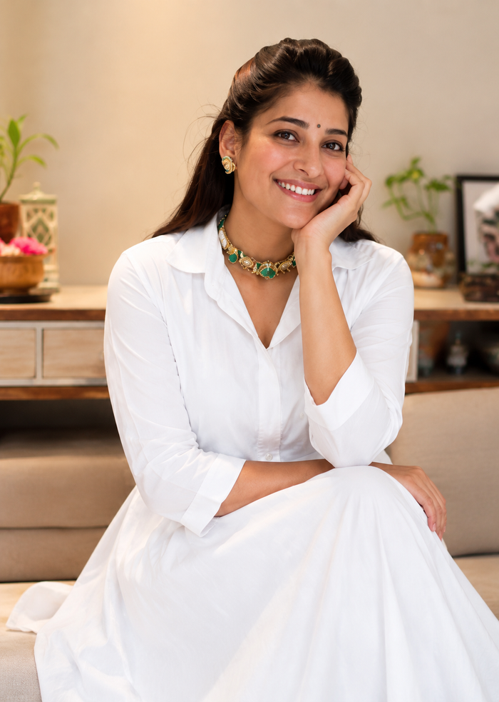 Ivory Serenity Festival Kurta Set