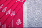 Red Jacquard Saree