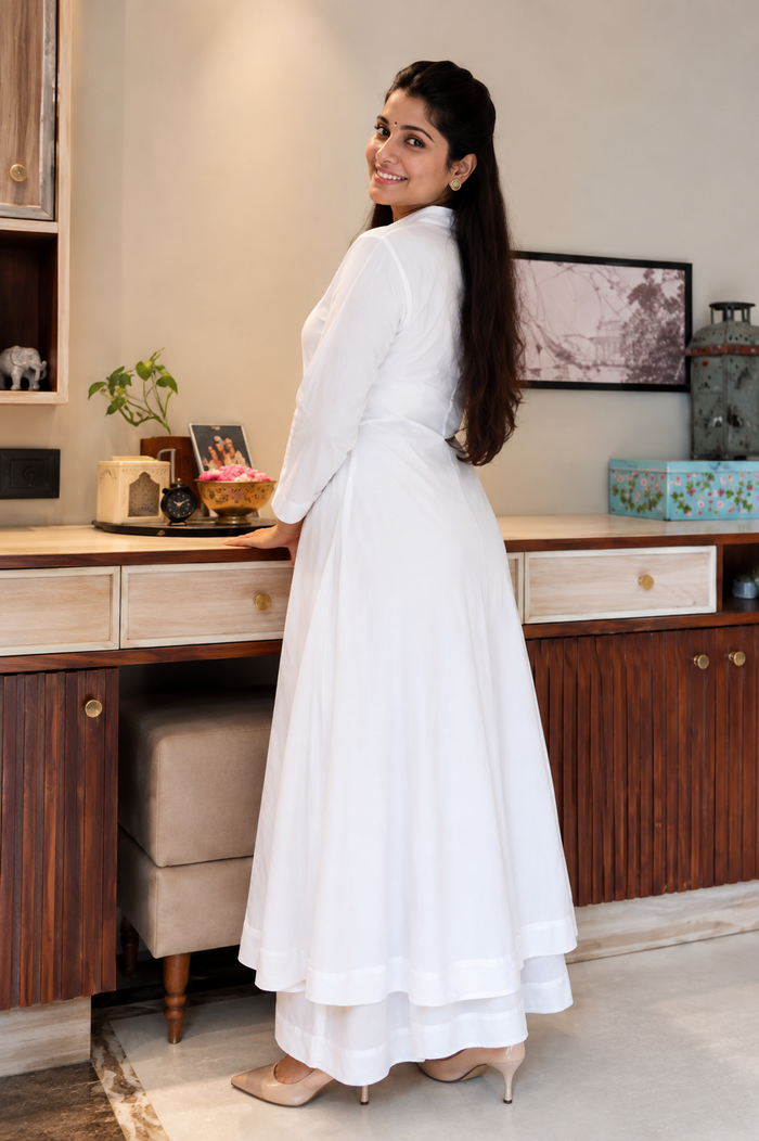 Ivory Serenity Festival Kurta Set