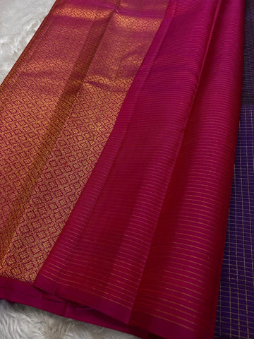 Wine Pink Jacquard Saree for Women – Premium Festive & Wedding Wear Elegance