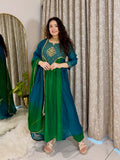 Emerald Royale Anarkali Suit Set