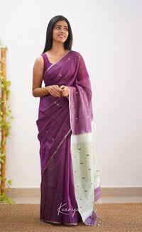 Wine Pista Jacquard Saree – Rich Dual-Tone Elegance with Premium Woven Texture