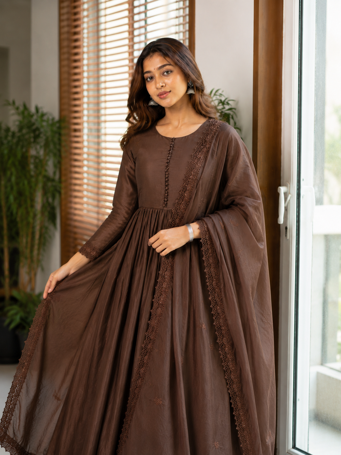 New Designer Party Wear Look Gown