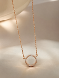 Elegant Rose Gold Crystal Studded Bangle Bracelet for Women