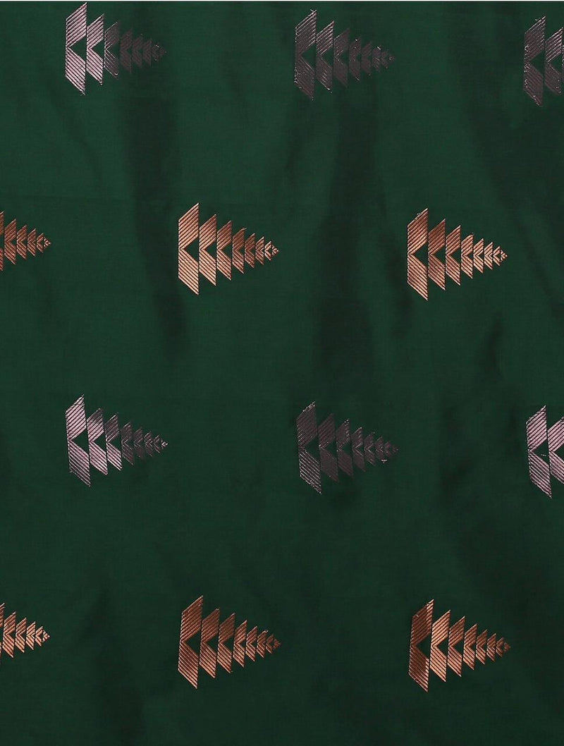 Green Jacquard Saree