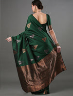 Green Jacquard Saree