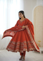 Amber Glow Roman Silk Suit Set