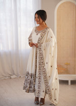 Moonlit Pearl Roman Silk Suit Set