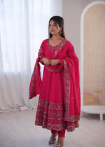Rose Blush Roman Silk Suit Set
