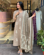 Breathable Cotton Festive Wear with Artisan Embroidery