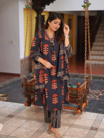 Hand Block Printed Mul Cotton Ethnic Wear Set