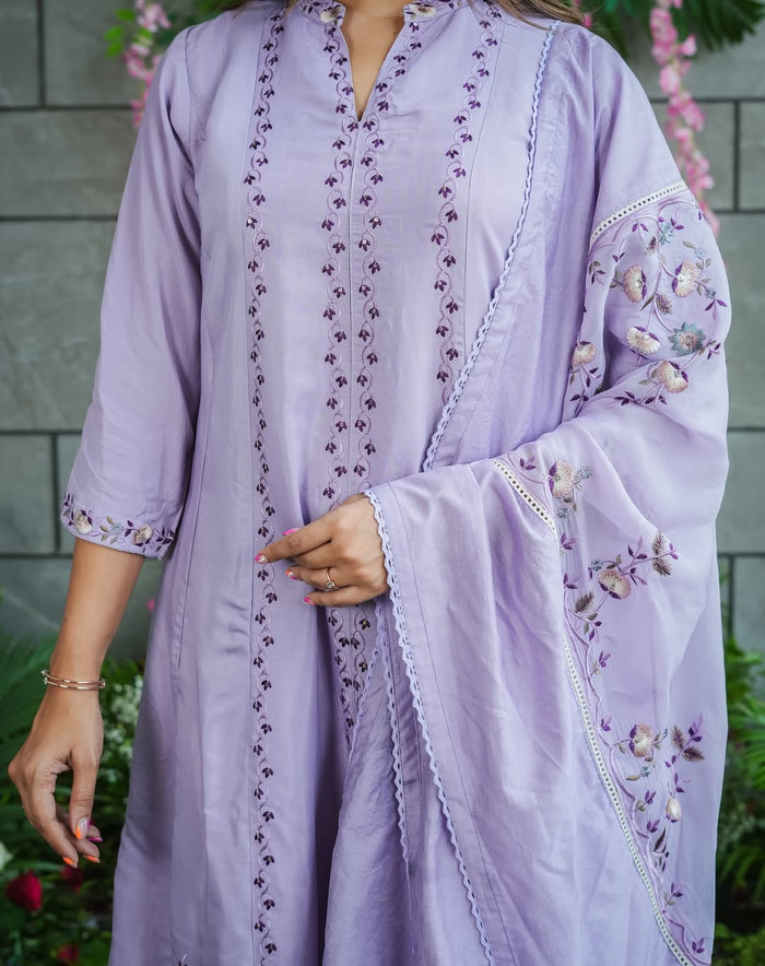 Artisan Crafted Muslin Cotton Festive Attire