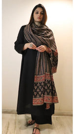 Elegant Black Kurta Palazzo Set