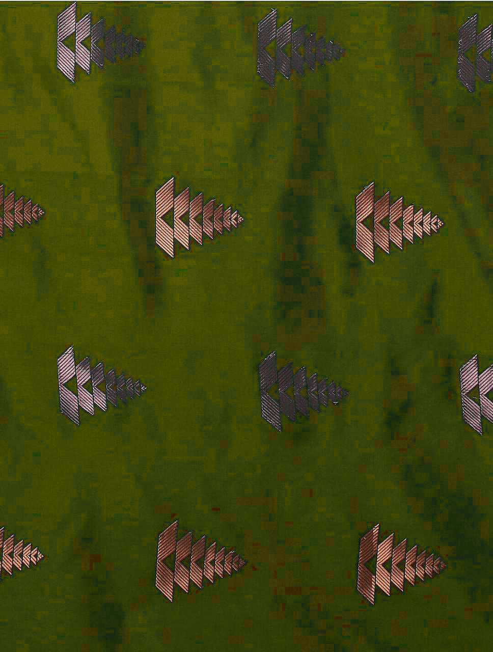 Elegant Mahendi Jacquard Saree 