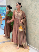 Mul Chanderi Suit Set with Banarasi Silk and Jacquard Dupatta