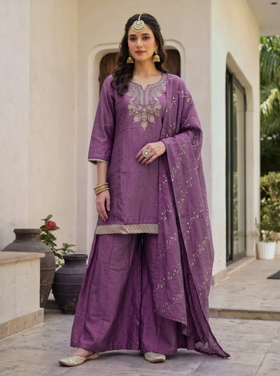 Onion Silk Blend Kurta Set