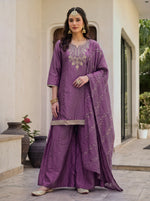 Onion Silk Blend Kurta Set