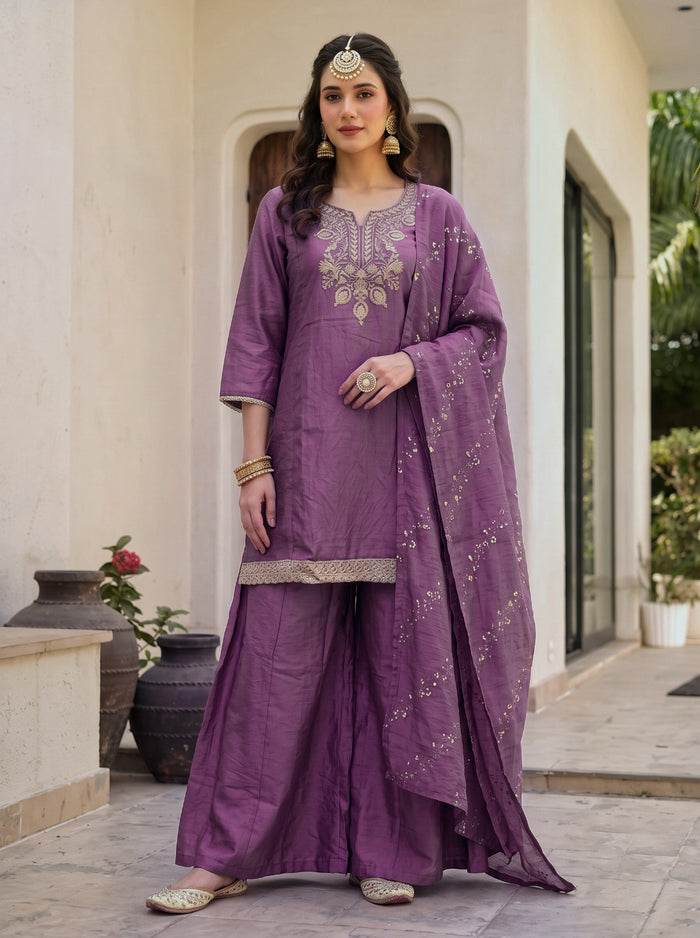 Onion Silk Blend Kurta Set