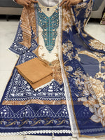 Berry Silk Printed Kurti Pant Set with Hand Mirror Work