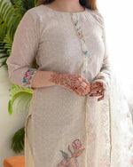Women’s Lilan Floral Suit Set with Dupatta