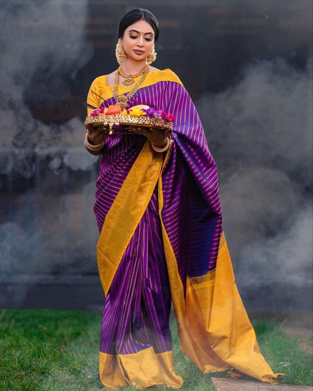 Banarasi Saree For Intimate Indian Weddings - Ibis Fab