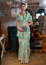 Banarasi Saree Look for Wedding Party - Ibis Fab
