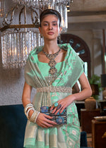 Banarasi Saree Look for Wedding Party - Ibis Fab