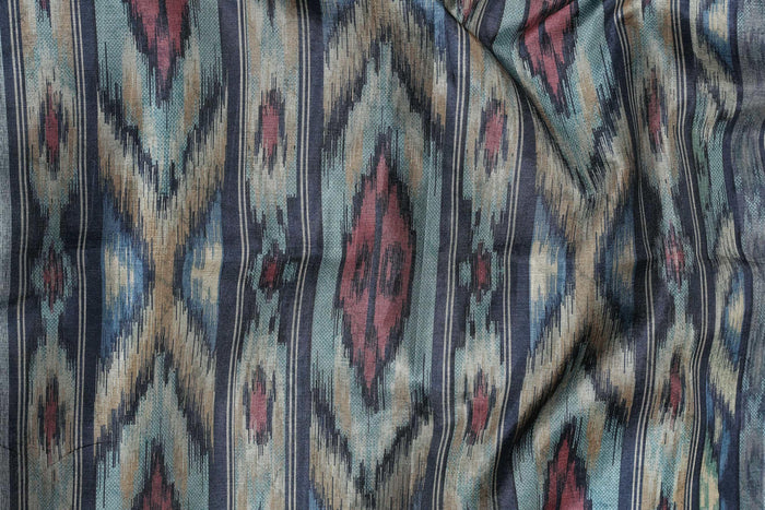 Extremely Multi Colored Cotton Linen Designer Printed Saree