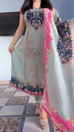 Floral Printed Straight Suit Set