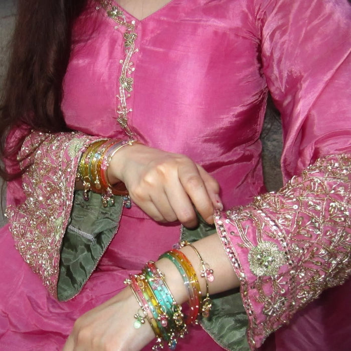 Blush Pink Embroidered Kurta Pant Set