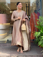 Women’s Banarasi Silk Suit Set with Dupatta – Elegant Ethnic Party Wear