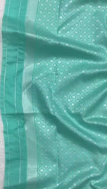 Elegant Sky Blue Jacquard Saree