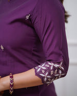 Statement Ethnic Look with Embroidered Chanderi Silk