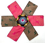 Woven Art pink Jacquard saree for wedding time - Ibis Fab