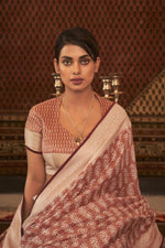 Adorable Silk Classy Rose Gold Color Saree, Shining Party Wear - Ibis Fab