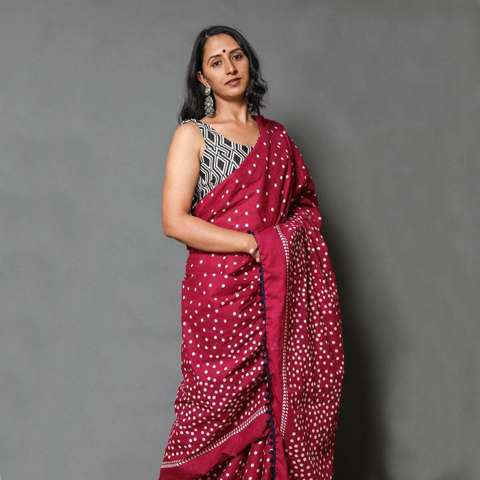 Dark Pink Designer Soft Silk Saree, Festive Wear
