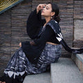 Fantastic Dark Blue Colored  Festive Printed  Pure Linen Saree