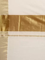 Kangana Ranaut Special White Pure Linen Designer Bollywood Saree - Ibis Fab