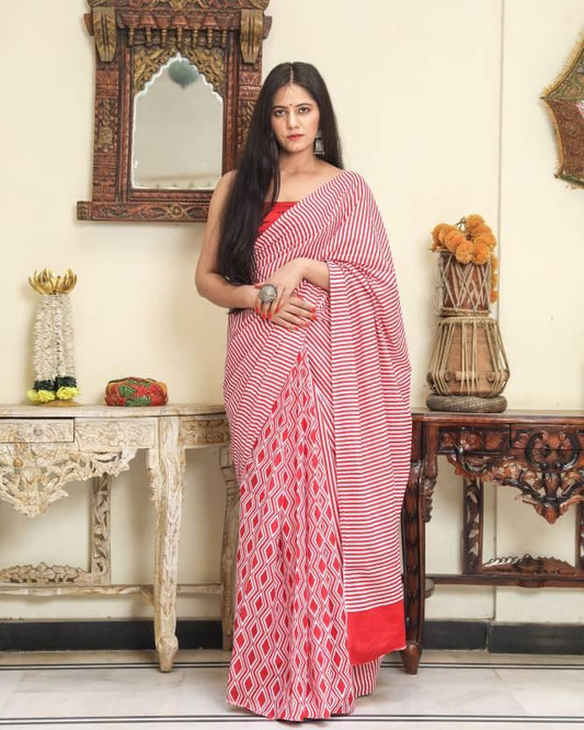 Lining Printed, New Trendy Silk Sarees - Ibis Fab