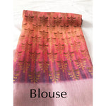 Refreshing Tan Colored Festive Wear Pure Linen Saree - Ibis Fab