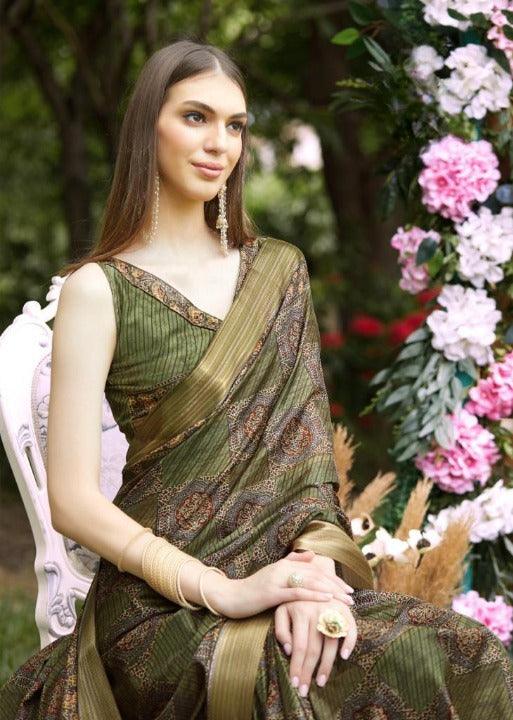 Self Design Beautiful Rich Soft Silk Saree - Ibis Fab